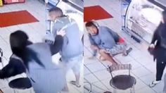 Mujer golpea a acosador por ponerle la mano en el muslo y se hace viral | VIDEO