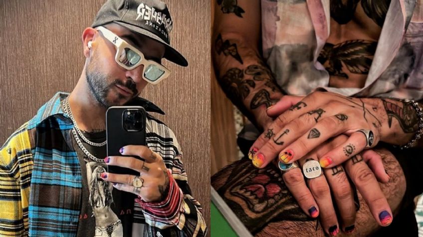 4 diseños de uñas para hombres con los que Diego Alfaro conquista Instagram