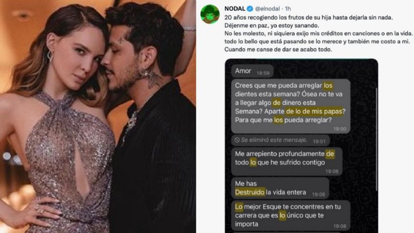 Belinda y Nodal: 5 FOTOS que demuestran la FALSEDAD de su amor