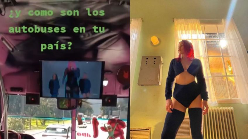 ¡La "Micromami" sí existe! Se viraliza microbús que reproduce videos de Rosalía | VIDEO