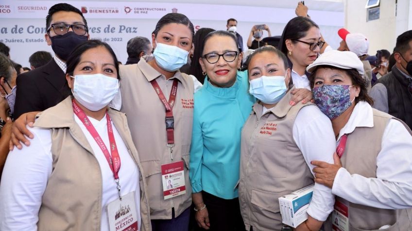 Rosa Icela Rodríguez da banderazo a estrategia “Constructores de la Paz” en el Edomex