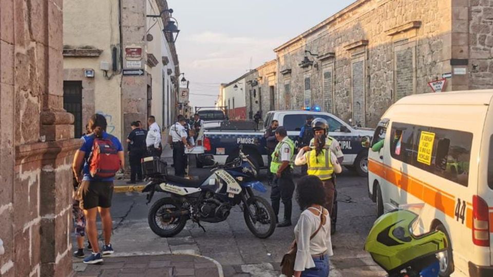 Fue agredido por 2 sujetos abordo de una motocicleta.