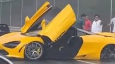 La historia detrás del McLaren de 6 millones de pesos que chocó en la autopista Naucalpan-Toluca | VIDEO