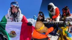 Alpinista mexicano rompe récords mundiales al subir al monte Everest y ¡Tocar el teclado en la cima!