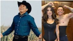 Le llueven burlas a Edwin Luna por lucir faja de cinturilla junto a Kimberly Flores | FOTO