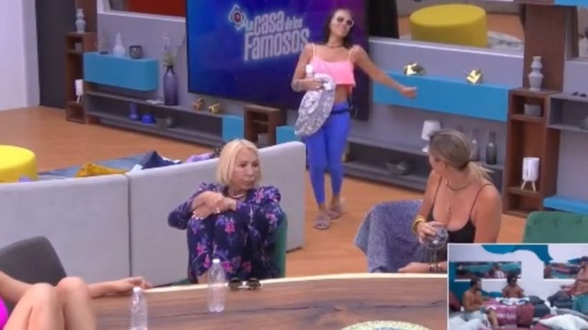 Tapan el baño en "La Casa de los Famosos 2" y culpan a Laura Bozzo: "Está fallando", asegura en VIDEO