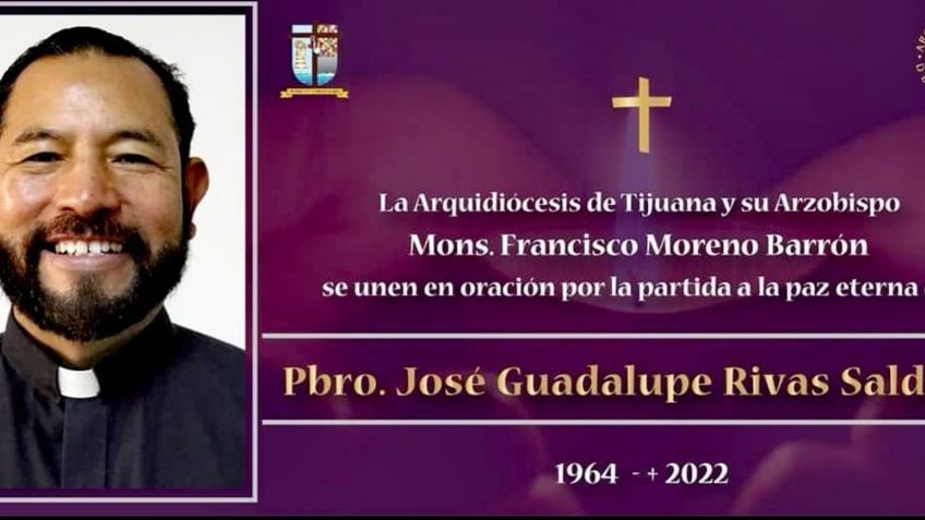 Asesinan en Tecate, Baja California al sacerdote José Guadalupe Rivas: era el director de la Casa del Migrante