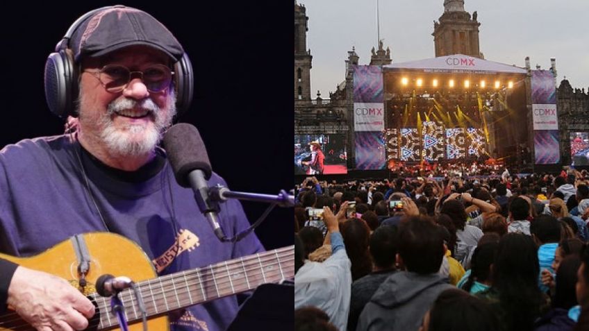 Silvio Rodríguez anuncia concierto gratuito en el Zócalo de la CDMX; aquí los detalles