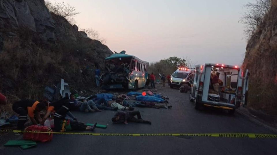 Los hechos ocurrieron en la carretera Tuxcueca - Citala, en Jalisco. FOTO: Twitter