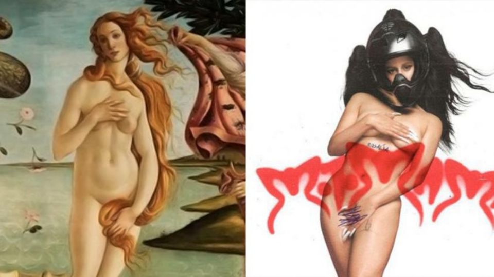 El nacimiento de Venus y Rosalía.