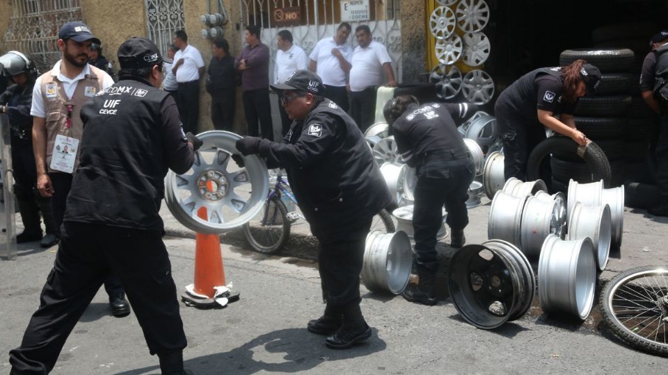 Decomisan tapones en la capital del país.