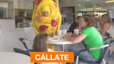 ¿Héroe o villano? Botarga calla a una niña que hace berrinche por pedir dulces | VIDEO VIRAL