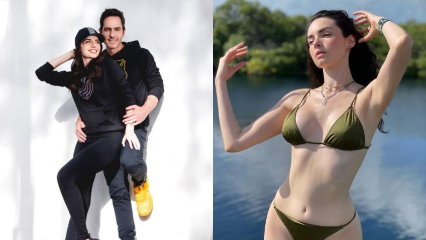 Paulina Burrola, novia de Mauricio Ochmann, sube la temperatura en micro bikini rojo | FOTO