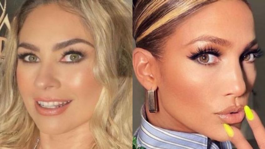 Aracely Arámbula, ¿es IDÉNTICA a Jennifer López? Esta FOTO demuestra el parecido