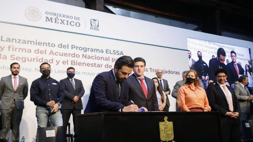 IMSS y gobierno de Nuevo León lanzan Estrategia Entornos Laborales, Seguros y Saludables