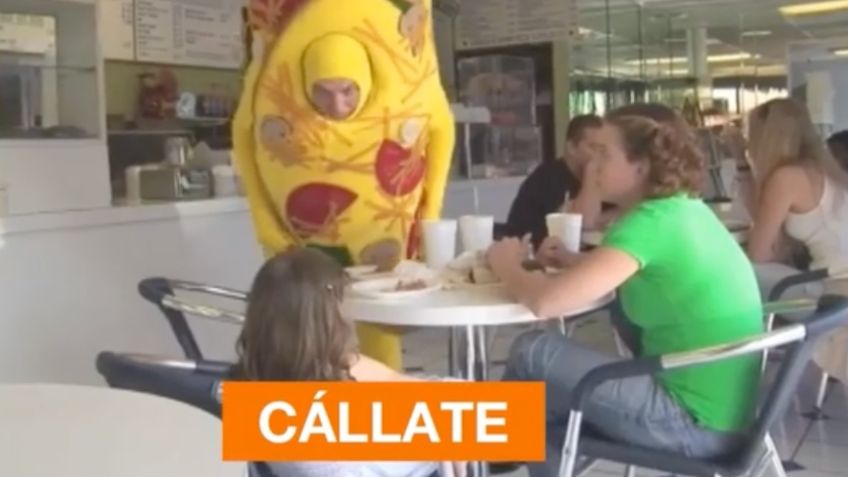 ¿Héroe o villano? Botarga calla a una niña que hace berrinche por pedir dulces | VIDEO VIRAL