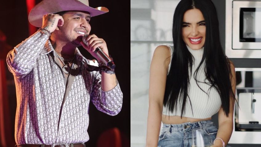 Aurora Cárdenas coquetea con Christian Nodal en bikini color rosa Barbie, posando en un yate | FOTO