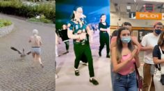 Mamá en topless salva a su ganso, el chinito bailarín y los whitexicans en el Metro: los videos más virales de TikTok esta semana