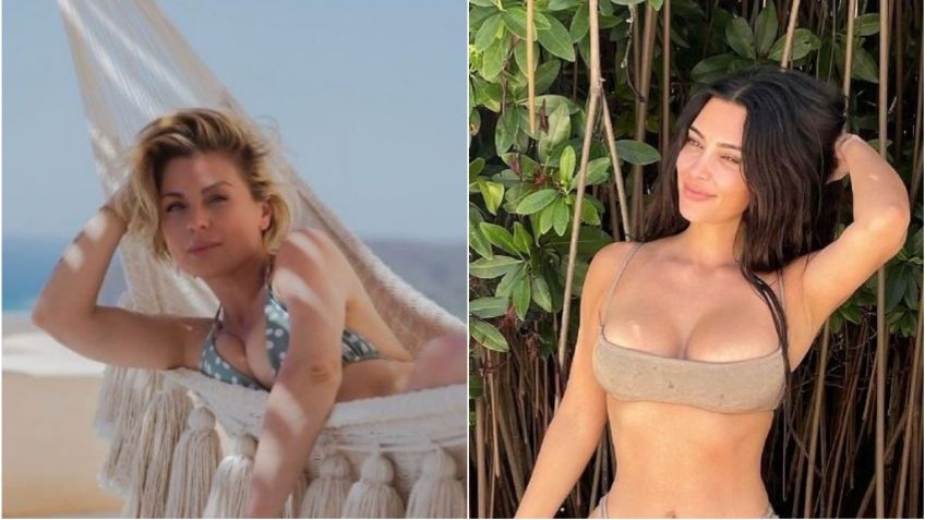 ¿Ludwika Paleta y Kim Kardashian juntas? Actriz muestra VIDEO donde se lucen en bikini