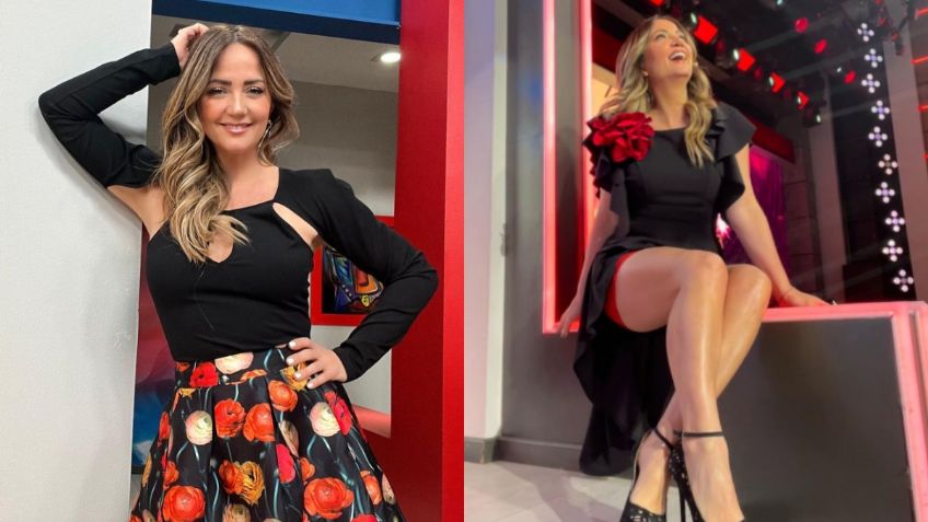 Andrea Legarreta da cátedra de estilo en entallado vestido y es la más hermosa de Hoy | FOTO