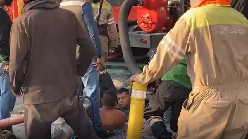 Miles de litros de agua se desperdician por fuga en Insurgentes | VIDEO