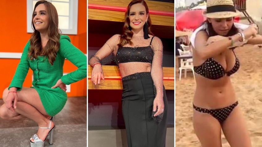 Tania Rincón es la más hermosa de Hoy; presume envidiables piernas en coqueto vestido | FOTO