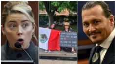 Mexicana apoya a Johnny Depp afuera de su juicio contra Amber Heard; se hace viral en TikTok