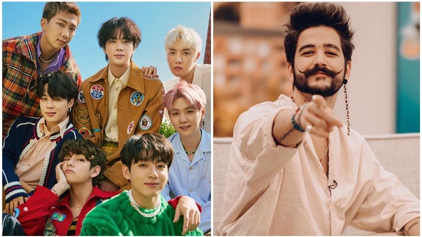 ¡BTS ya consiguió con quién cantar en español! Camilo quiere una colaboración