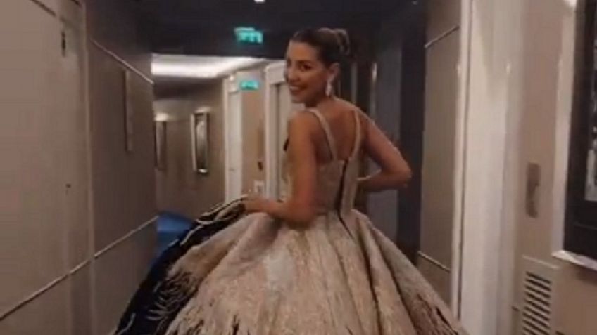 Michelle Salas lucirá este increíble vestido de princesa en la gala de hoy en Cannes: FOTOS