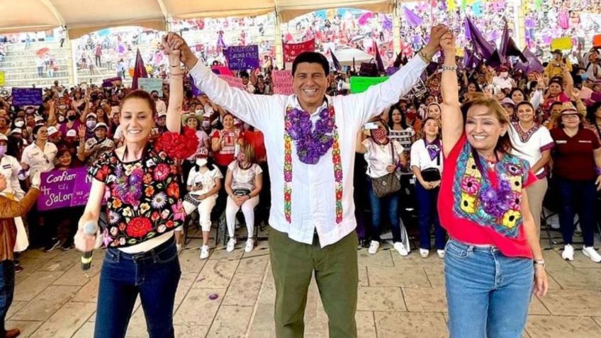 Claudia Sheinbaum y Lorena Cuéllar: defensoras de los derechos de las mujeres, asegura Salomón Jara