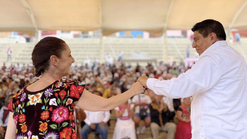 "La Cuarta Transformación llegará a Oaxaca": Claudia Sheinbaum