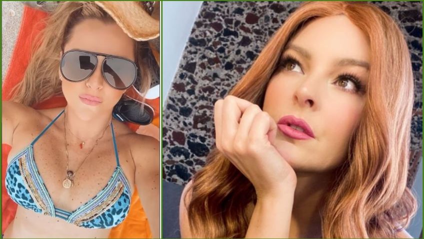 Marjorie de Sousa sube la temperatura en bikini perfecto para la playa | VIDEO