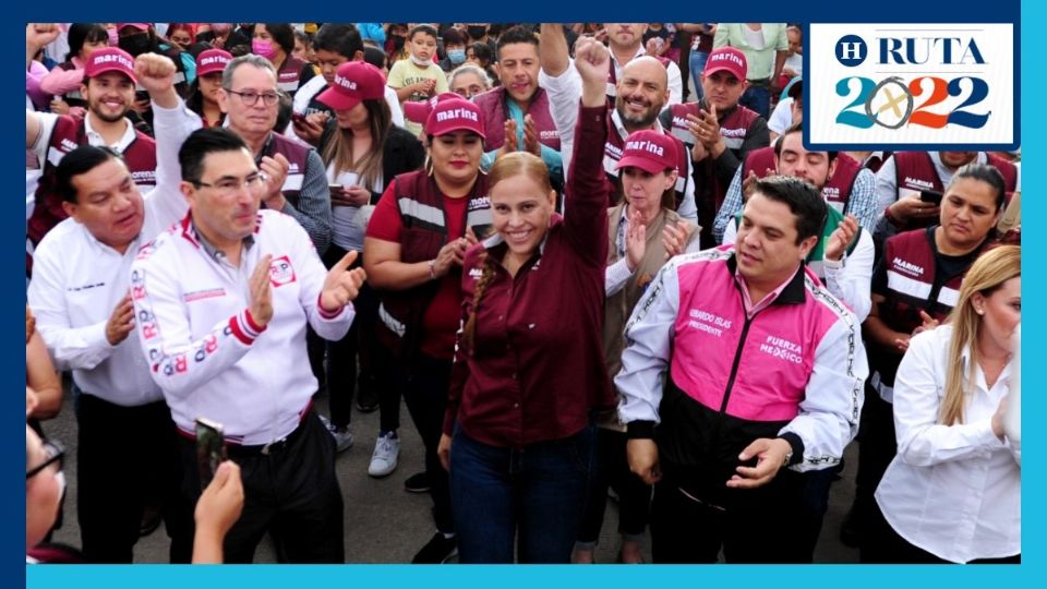 Estamos contigo y unidos, Marina, estamos listos para el cambio en Durango”