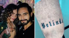 Adiós Nodal: Tiktoker se tatúa el nombre de Belinda en grande y su madre lo comparte