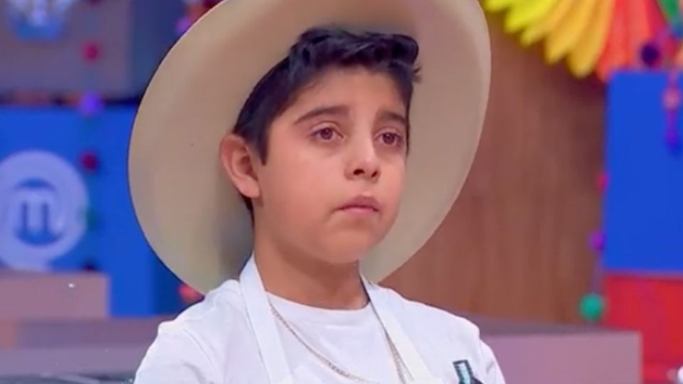 Alan rompe en llanto al ser eliminado de 'MasterChef Junior'