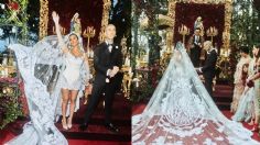 5 lecciones de moda que dejó la boda de Kourtney Kardashian y Travis Barker