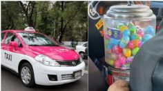 ¡México mágico! Taxi se hace viral en TikTok por contar con una máquina de huevos sorpresa | VIDEO