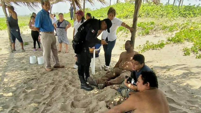 Mueren tres migrantes en Veracruz tras accidente de embarcación