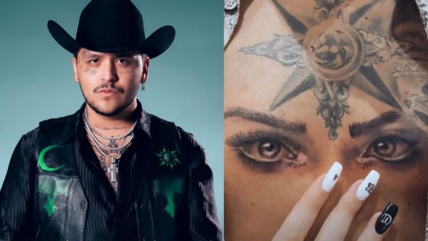 Christian Nodal: ESTOS eran todos los tatuajes que tenía de Belinda y AHORA lucen así ¿con qué los tapó?