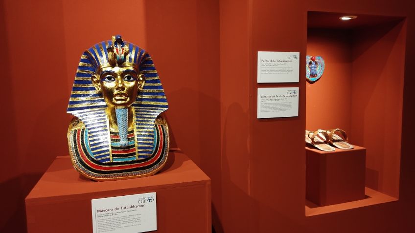 Palacio de Minería exhibe tesoros de Egipto