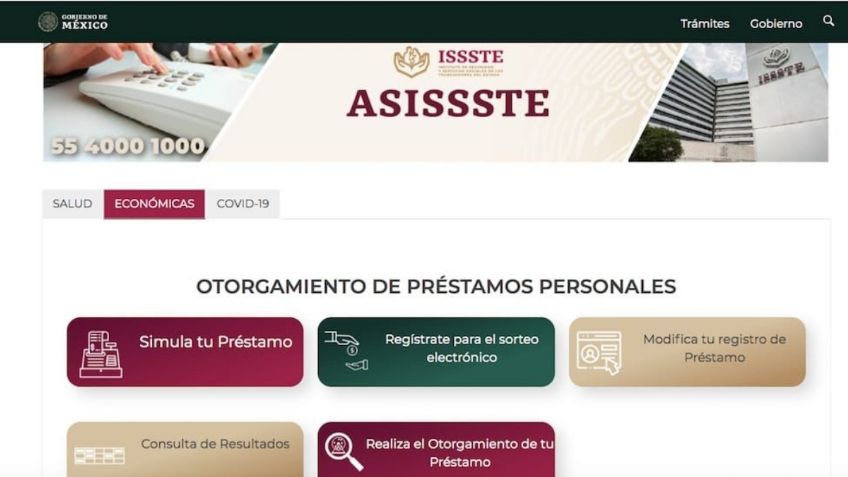 Otorga ISSSTE más de siete mil millones de pesos en préstamos personales