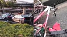 Ciclista muere en la Lechería-Texcoco tras ser atropellado por un auto | VIDEO