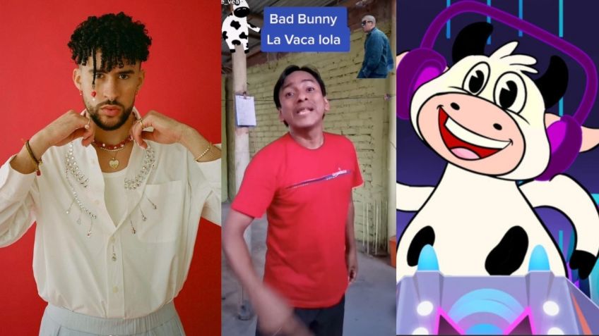 ¿Bad Bunny canta "La Vaca Lola"? Comediante pega hitazo en TikTok al imitarlo con canciones infantiles