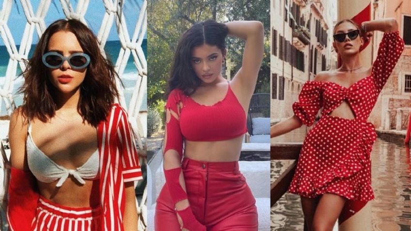 5 looks para combinar el color rojo que las famosas han puesto en tendencia