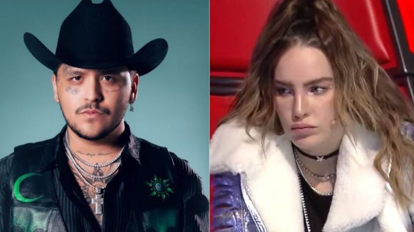 ¿Una más? Christian Nodal es captado con OTRA mujer tras compartir chat con Belinda