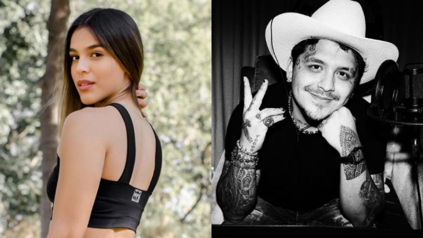 Mariana García, presunta novia de Christian Nodal, eleva la temperatura en Instagram con mini vestido azul