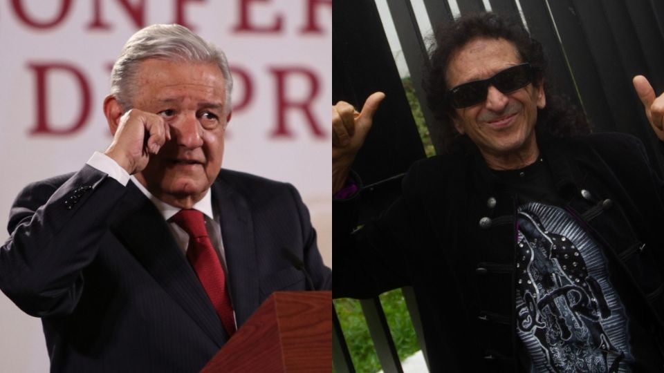 El vocalista de 'El Tri' hizo polémicos comentarios contra López Obrador. FOTO: Instagram