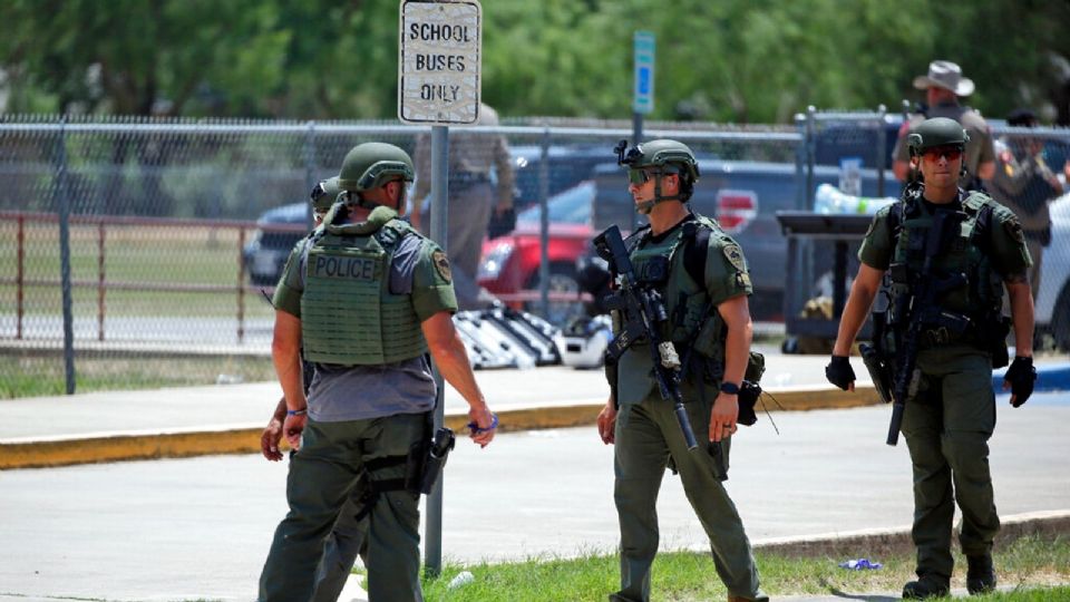 Un sujeto armado atentó contra niños de una escuela primaria en el Distrito Escolar de Uvalde, Texas