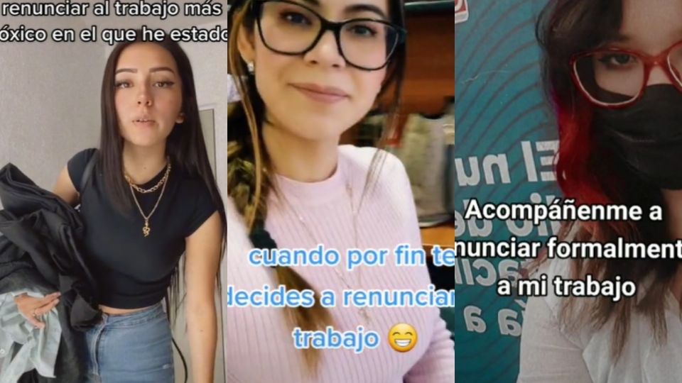 A través de TikTok, decenas de personas han compartido cómo fue que renunciaron a sus empleos