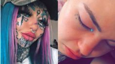 Modelo se tatuó los ojos y quedó ciega por semanas; lloró lágrimas azules